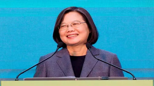 Tsai Ing-wen alcanzó 8.170.231 votos y así logró mantenerse en el cargo