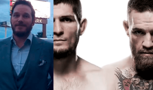 McGregor vs Khabib EN VIVO: Chris Pratt da su favorito para la pelea [VIDEO]