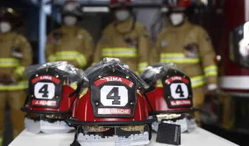 Compañía de Bomberos recibió donación de la municipalidad de Lince / Créditos: Cortesía