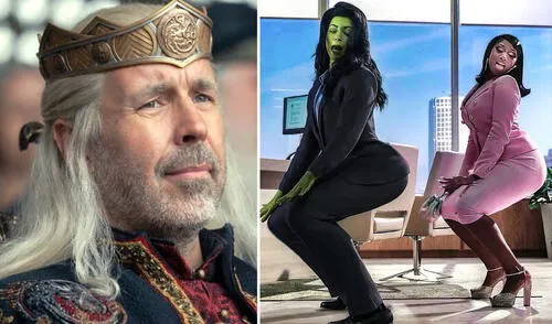 "House of the dragon" y "She-Hulk" son solo dos de las series que aparecen en el listado de las más pirateadas del 2022. Foto: composición LR/HBO/Marvel Studios House of the dragon, She Hulk