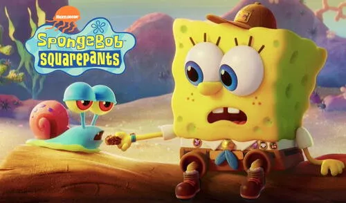 Bob Esponja se prepara para una nueva aventura. Fuente: composición. Bob Esponja se prepara para una nueva aventura. Fuente: composición.