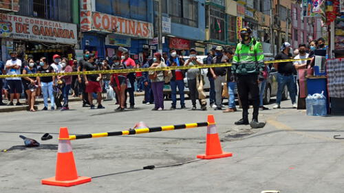 Policía Nacional ha acordonado el lugar. Foto: La República