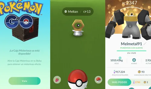 Pokémon GO: guía para obtener más de 240 caramelos Meltan durante el evento de Navidad
