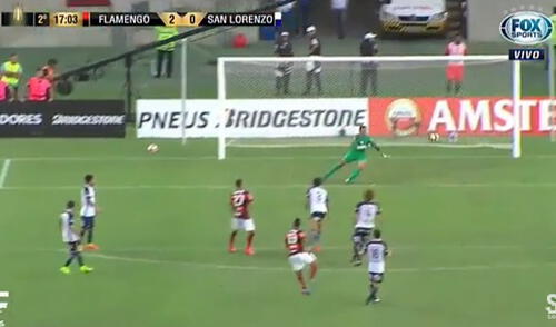 En YouTube la euforia de relator brasileño tras gol de Trauco en el Flamengo-San Lorenzo
