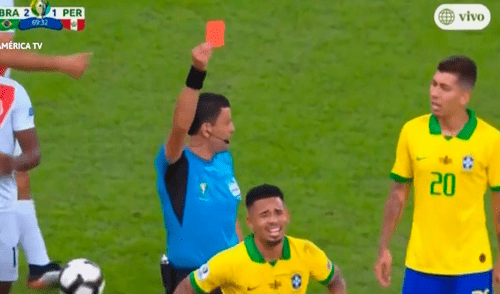 Perú vs Brasil: Gabriel Jesús