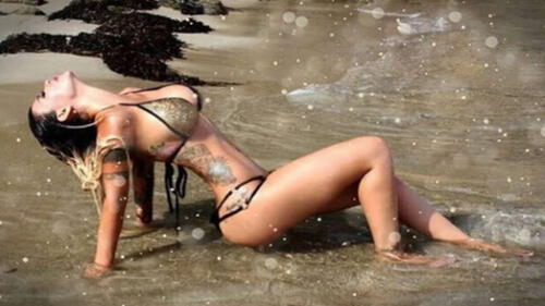 Angie Jibaja se hace tatuaje con ofensivo mensaje en su contra [VIDEO]