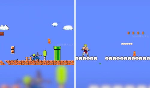 Super Mario vs. Bills y Broly: el duelo que no esperabas ver en un videojuego