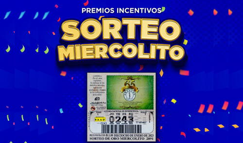 Lotería de Panamá Miercolito hoy 18 de enero