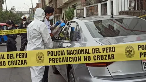 Hombre fue asesinado por sicarios en SJL. Créditos: Jessica Merino / URPI-GLR