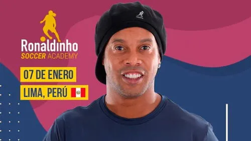 Ronaldinho abrirá una academia de fútbol en Perú en enero del 2020 [FOTO]