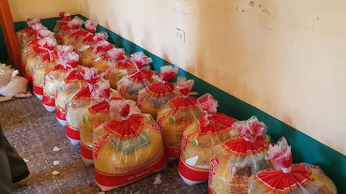 La ayuda fue gestionada a través de Caritas del Perú.