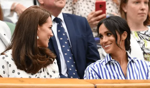 Meghan Markle y Kate Middleton hacen 'la paces' por la reina Isabel [FOTOS]