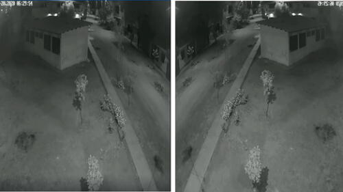 Cielo de Tumbes se iluminó con resplandeciente luz.