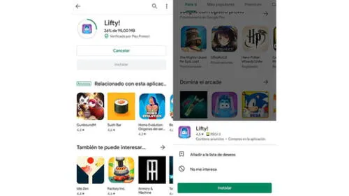 La nueva interfaz de Google Play no trae cambios en la configuración. Google Play: tienda de apps cambia de apariencia y llega a todos los Android