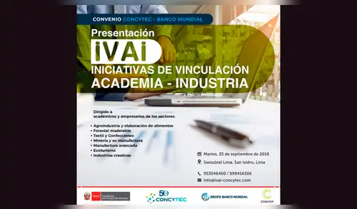 Concytec y el Banco Mundial invierten en ciencia, tecnología e innovación 