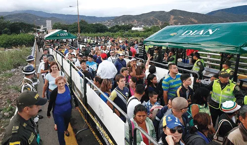 Colombia aseguró que han entrado más venezolanos que en 2017