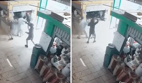 SJL: Asaltantes del mercado Mariano Melgar se llevan 2500 soles [VIDEO]