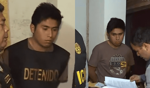 El sujeto fue identificado como Agnel Bryan Rojas Borja.