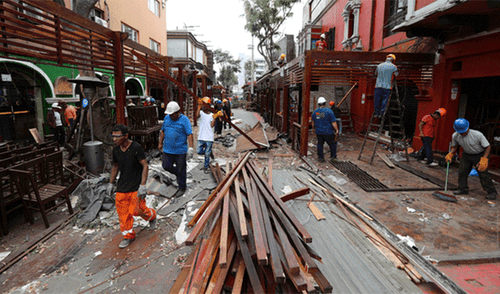 Remodelación de la ‘Calle de las Pizzas’ estaría listo dentro de seis meses [VIDEO]
