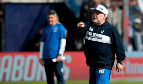 El exjugador argentino dirigió antes al Dorados de Sinaloa en México. Créditos: Diario Olé Diego Armando Maradona