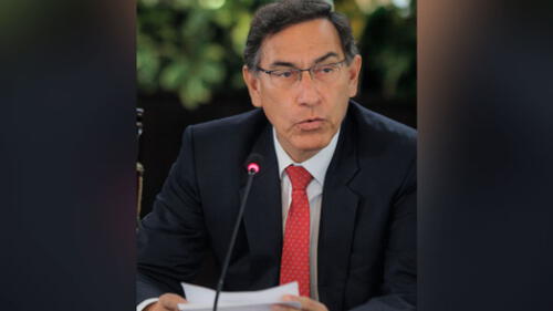 Vizcarra se pronunció sobre los feminicidios. Créditos: Antonio Melgarejo / La República.