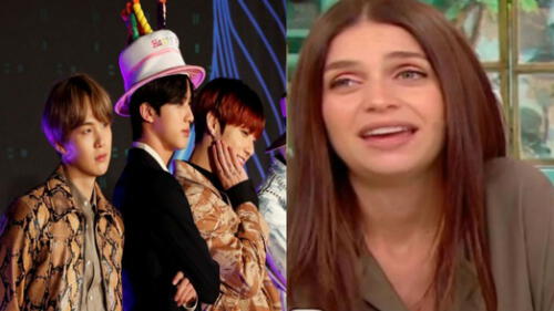 BTS y Zaira Nara
