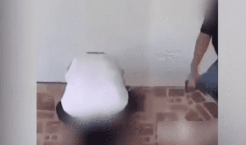 YouTube: El brutal castigo de padre a su hijo por llegar borracho a casa 