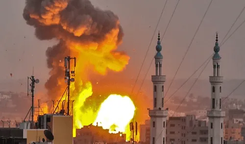 Ejército israelí bombardeó una posición militar de Hamás