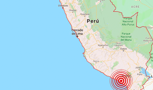 Sismo de magnitud 4.8 remeció Arequipa esta mañana