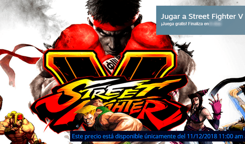Street Fighter V está gratis: descarga y juega el videojuego por tiempo limitado