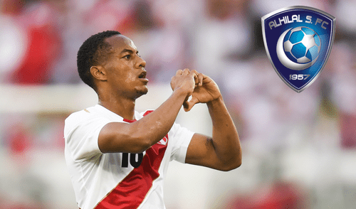 André Carrillo jugará en un equipo de Arabia Saudita, señalan en Portugal