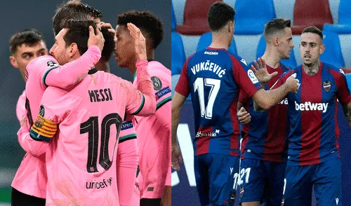 Roja directa: ¿cómo disfrutar EN VIVO del Barcelona vs. Levante por LaLiga?