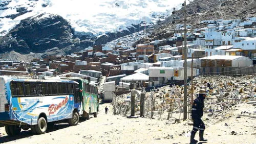 la rinconada. Está a más de 5 mil metros de altura. la rinconada. Está a más de 5 mil metros de altura.