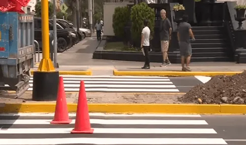 Av. Brasil: Construyen rampa pero no habilitan berma central para tránsito peatonal [VIDEO]