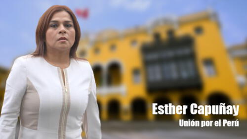 Esther Capuñay es candidata a la alcaldía de Lima por Unión por el Perú