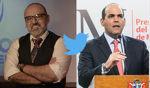 Beto Ortiz ironizó en Twitter sobre el premier sin pensar que él le respondería Beto Ortiz ironizó en Twitter sobre el premier sin pensar que él le respondería