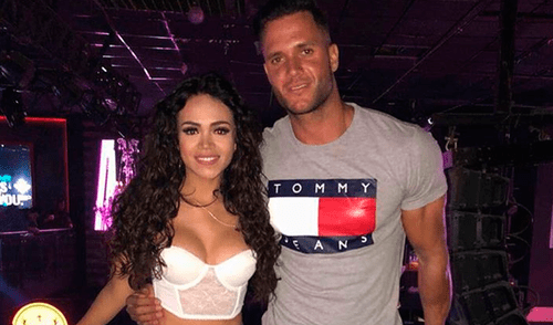 Mayra Goñi y su gesto con Fabio Agostini por su tamaño en un taxi [FOTO]