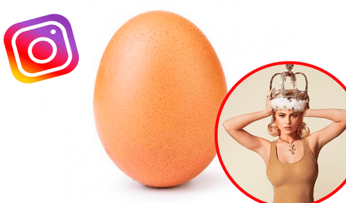 Instagram: imagen de un simple huevo de gallina superó a la foto con más 'likes' del mundo Instagram: imagen de un simple huevo de gallina superó a la foto con más 'likes' del mundo