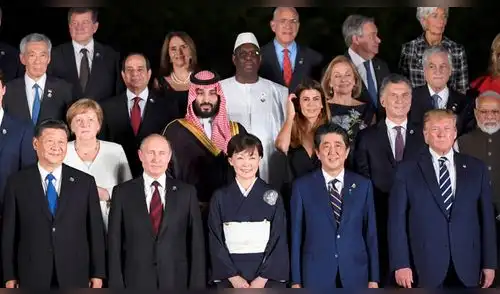 Cumbre G20 en Japón 2019. Foto: EFE. Cumbre G20 en Japón 2019. Foto: EFE.