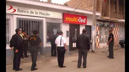 Asaltan en agencia del Banco de la Nación en La Libertad