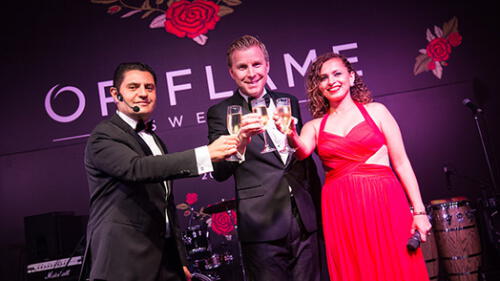 Oriflame celebra un exitoso año junto a sus socios