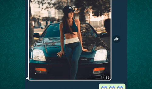 WhatsApp: chica envía sexy foto a su novio y detalle revela su más grande secreto [FOTOS]