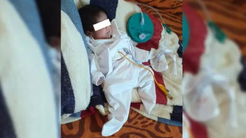 Madre de familia solicita ayuda para su hija recién nacida | Créditos: WhatsApp Alerta RTV Tacna