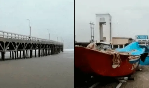 Cerro Azul: playa se aleja cerca de 200 metros en Cañete.