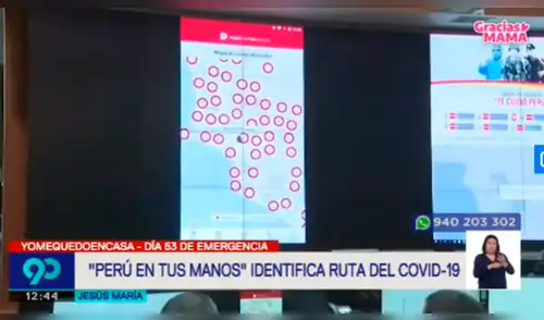 Actualizan APP 'Perú en tus manos'. Foto: Captura