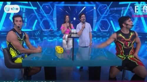 Patricio Parodi y Rafael Cardozo compiten por hacer ganar su equipo