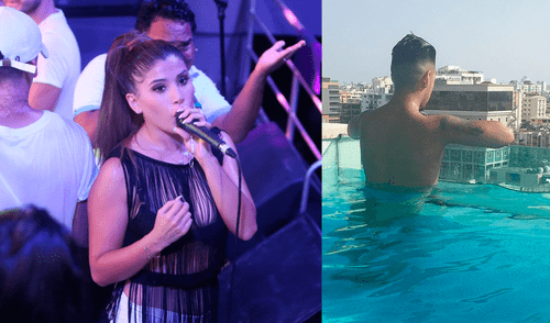 Yahaira Plasencia olvidó a Jefferson Farfán con integrante de su orquesta [FOTOS]