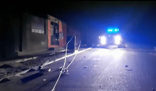 Agente de la Policía huyó del lugar del accidente de tránsito,