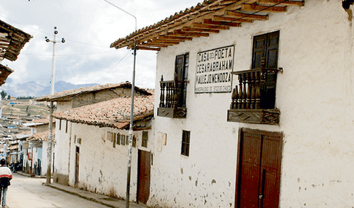 Hogar vallejiano. Imagen de archivo de cómo estaba la casa del poeta cuando el crítico la conoció.