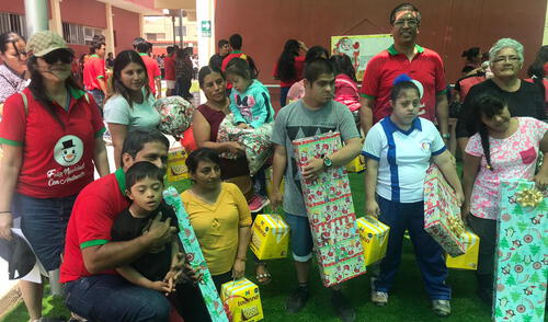 Andresito compartió en el 2019 con sus amigos de Chiclayo.